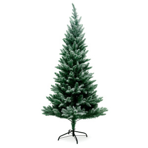 Flocked Snowy Artificial Pine Tree